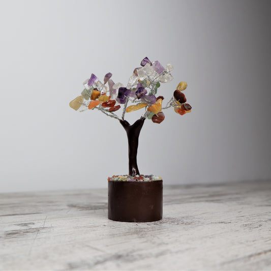 Chakra Mini Crystal Tree