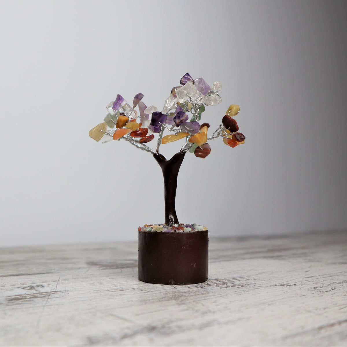 Chakra Mini Crystal Tree | Balance, Alignment & Energy Flow
