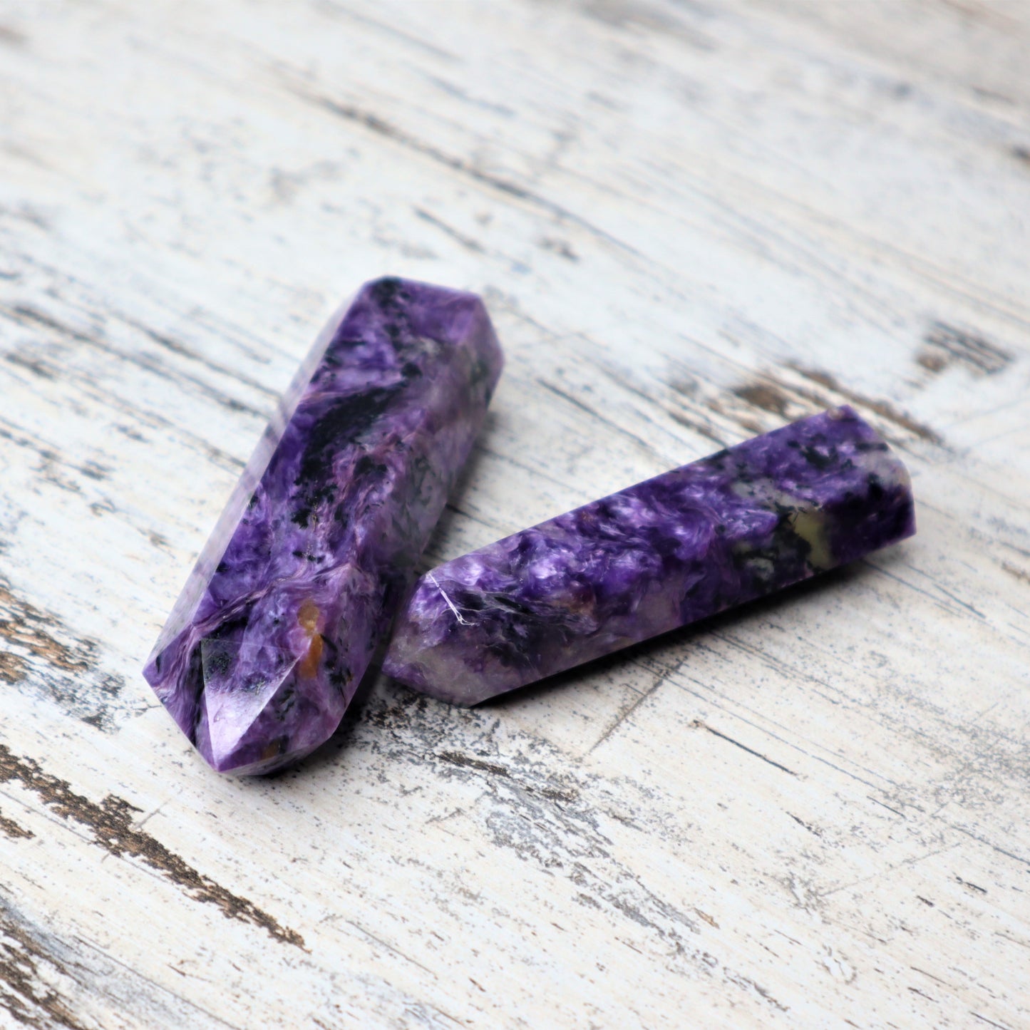 Charoite Tower | Divine Flow + Intuition