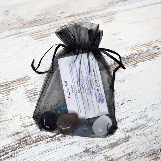 'Higher Self' Crystal Kit | Intuition, Light Connection & Divine Wisdom