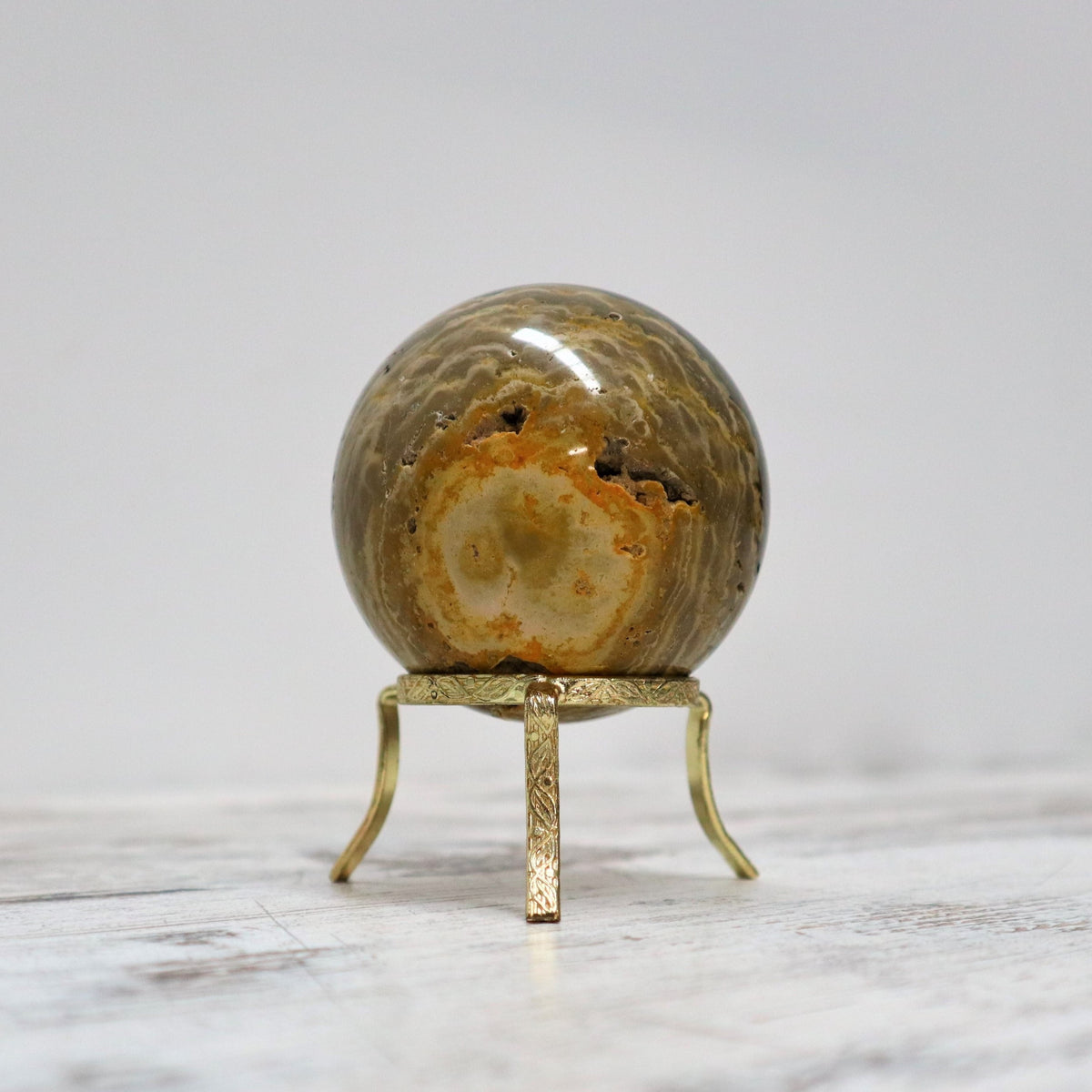 Bumblebee Jasper Sphere | Joyful Transformation, Confidence & Vitality