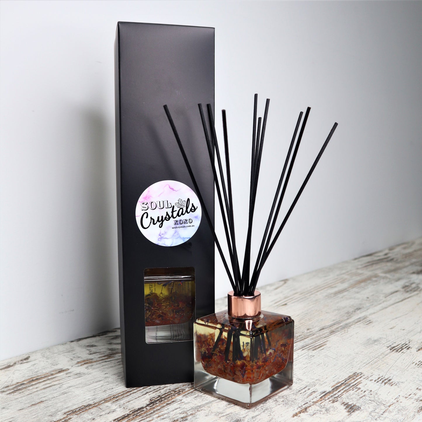 'Harmony + Balance' Reed Diffuser | Clear Quartz