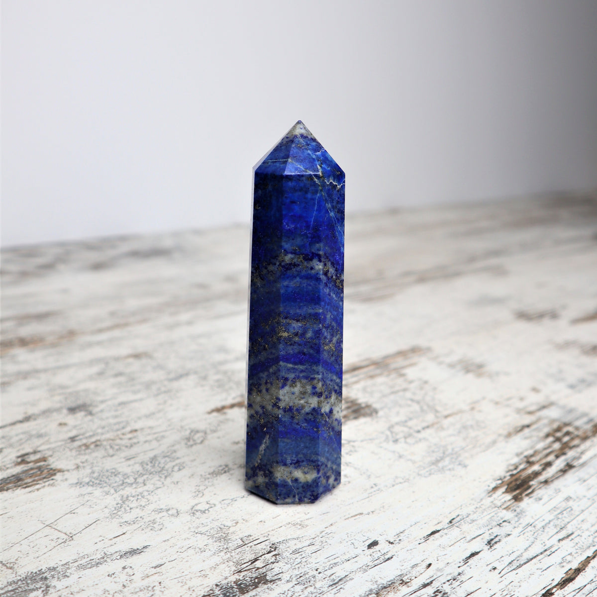 Lapis Lazuli Point | Intuition, Truth & Inner Power