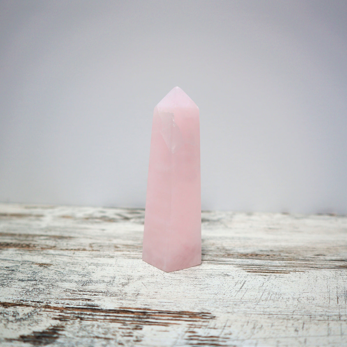 Mangano Calcite Tower | Heart Healing + Emotional Calm