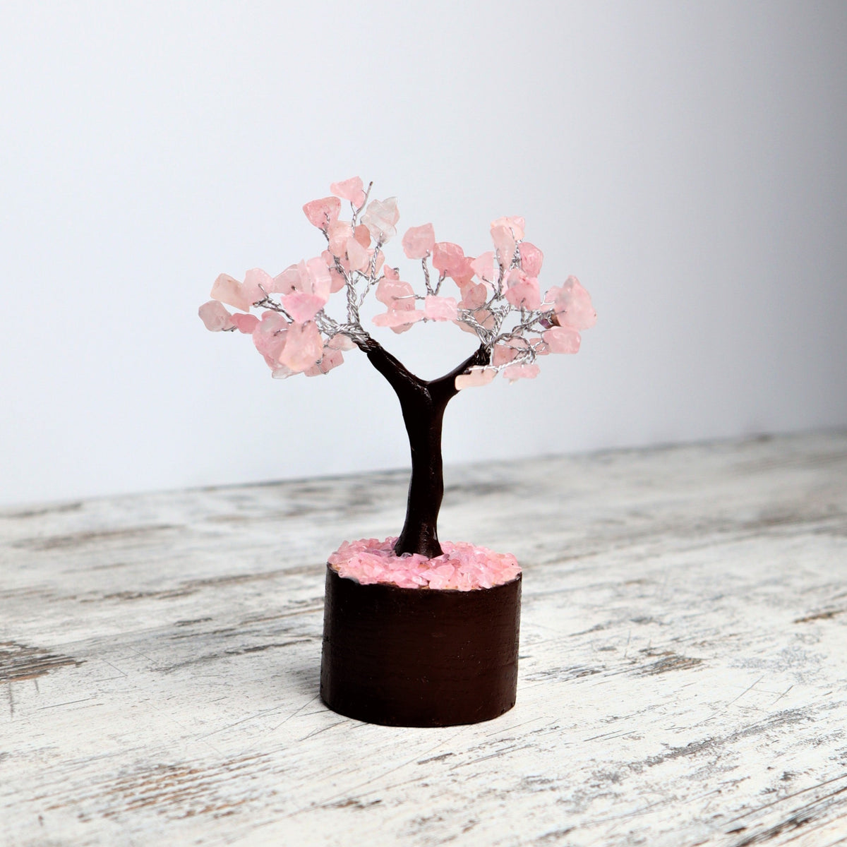Rose Quartz Mini Crystal Tree | Love, Compassion & Heart Healing