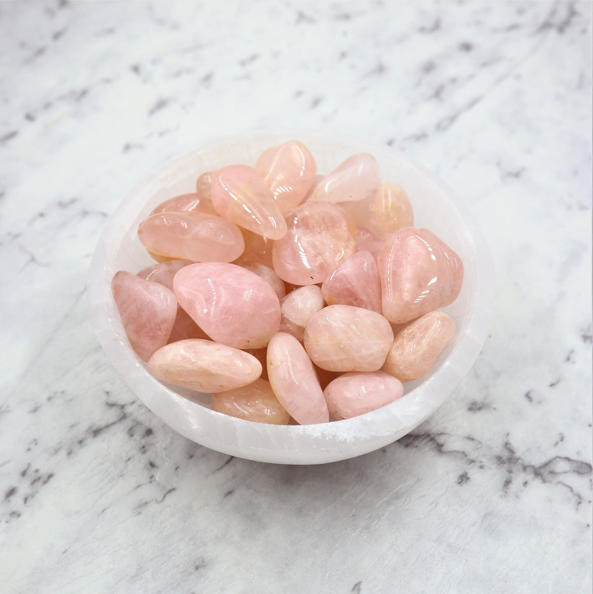 Rose Quartz Tumble | Love, Self-Worth & Heart Healing