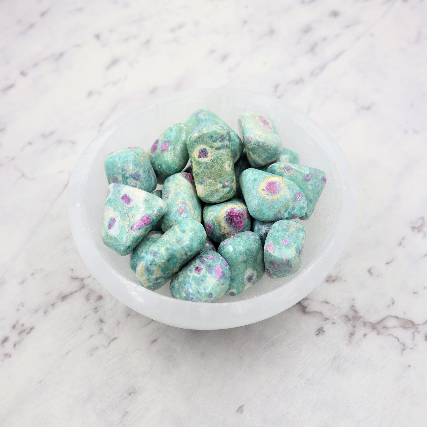 Ruby Fuchsite Tumble | Heart Healing, Courage & Emotional Harmony