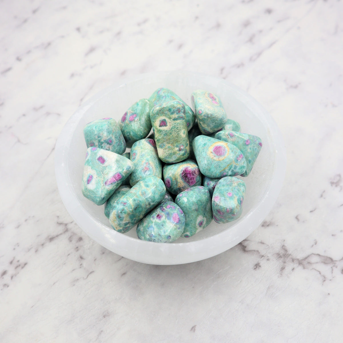 Ruby Fuchsite Tumble | Heart Healing, Courage & Emotional Harmony