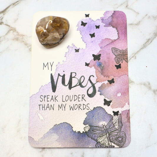 Rutilated Quartz Tumble | Clarity, Awakening & Divine Alignment