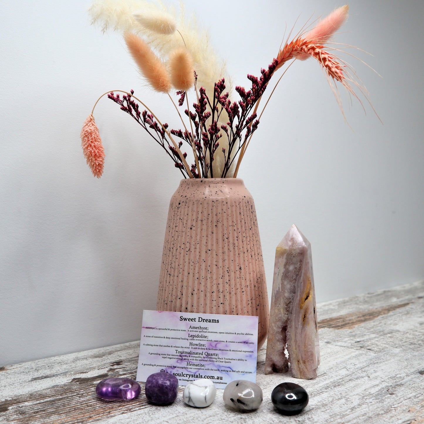 'Sweet Dreams' Crystal Kit | Rest, Peace & Sleep Support