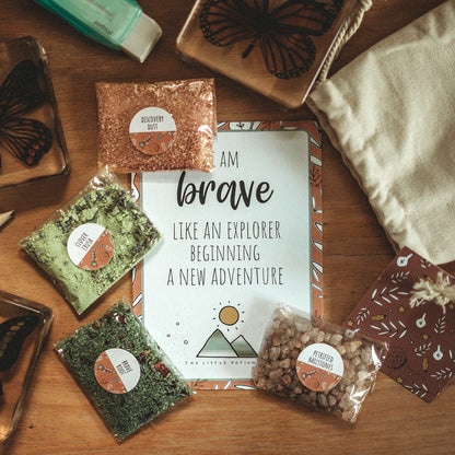 Heart of an Adventurer Potion Pouch | Courage, Curiosity & Fearless Play