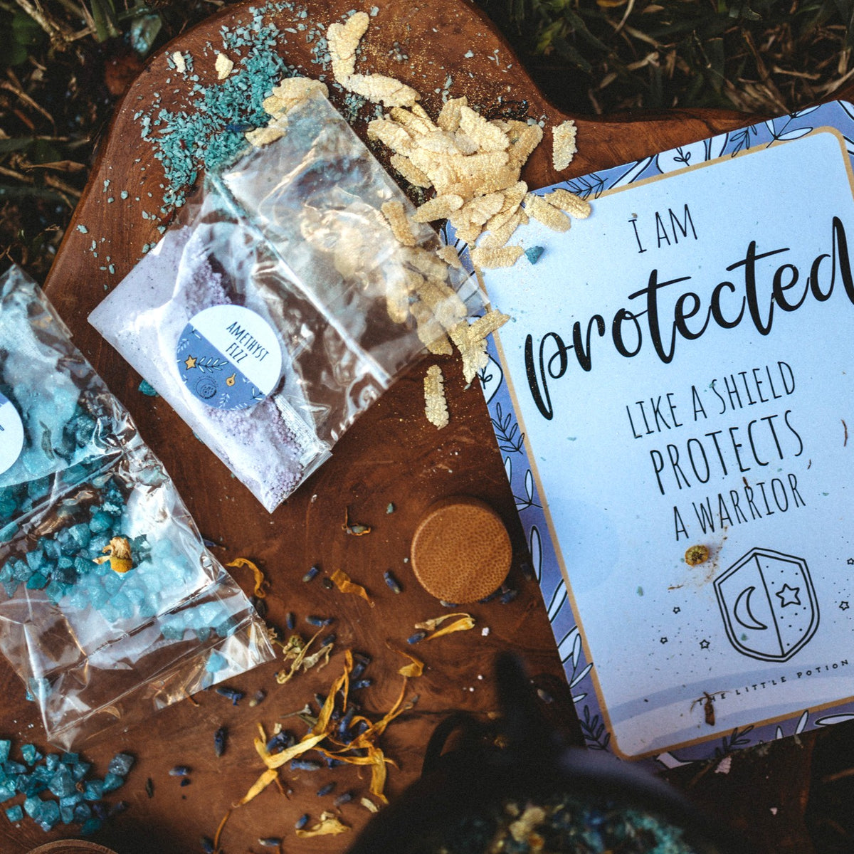 Shield Protect Me Potion Pouch | Protection, Peace &amp; Energetic Strength