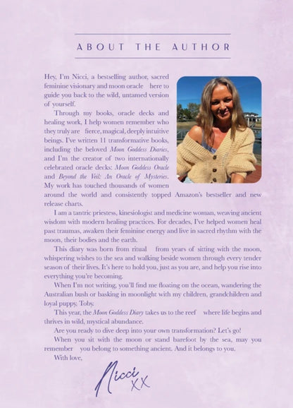 2027 Moon Goddess Diary | Southern Hemisphere