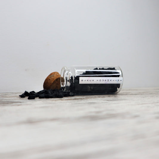 Black Tourmaline Chips Jar