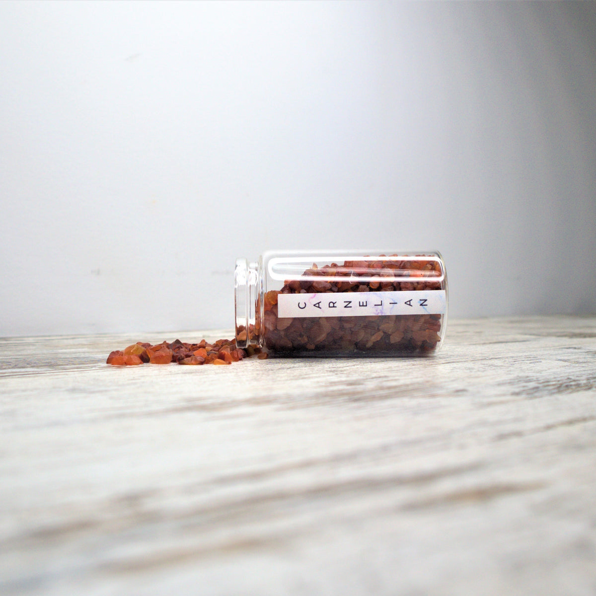 Carnelian Chips Jar