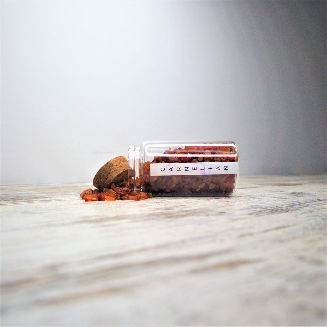 Carnelian Chips Jar