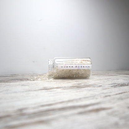 Clear Quartz Chips Jar