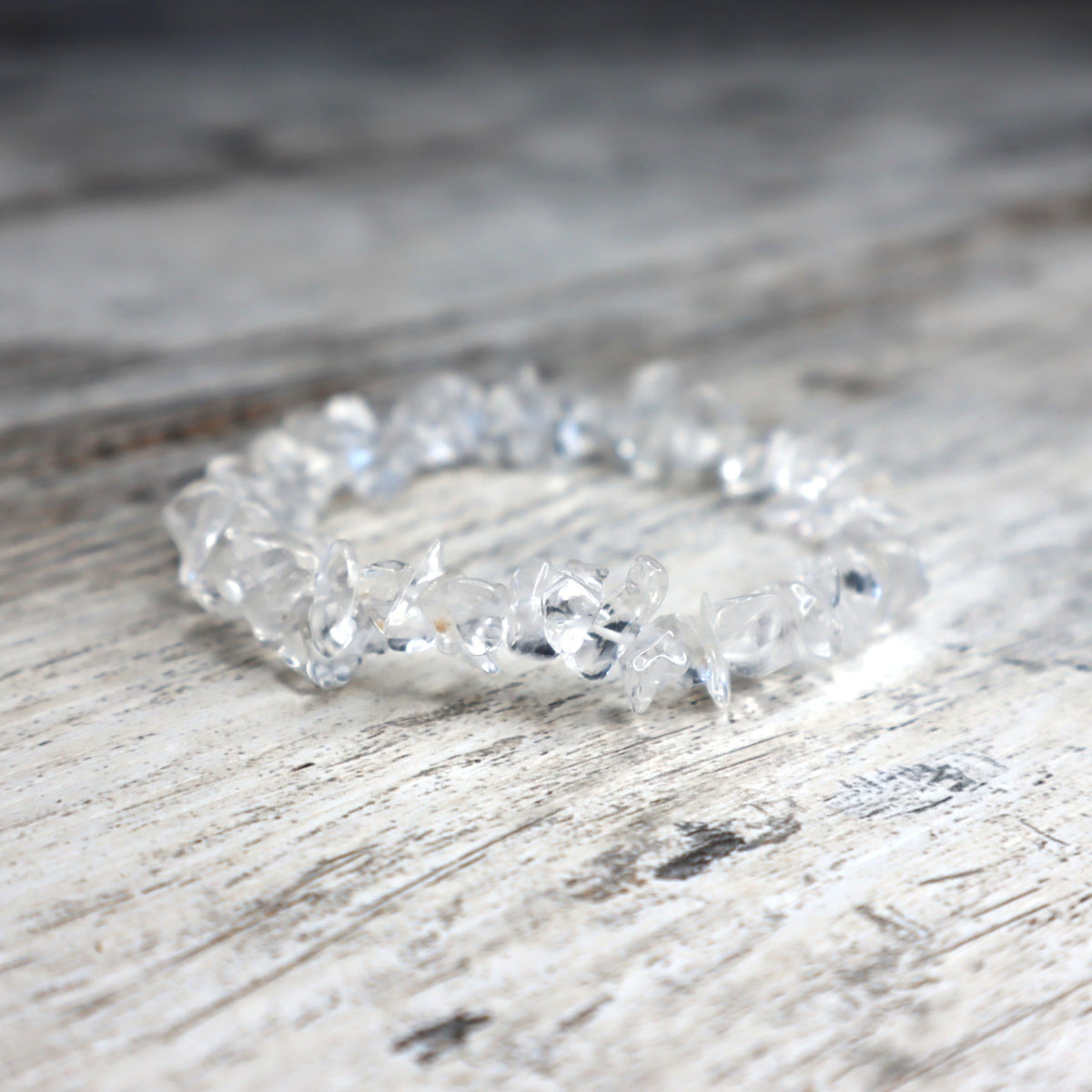 Clear Quartz Chip Bracelet | Clarity, Amplification &amp; Energy Alignment