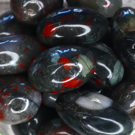 Dragon Blood Jasper Tumble | Courage, Strength & Ancient Vitality