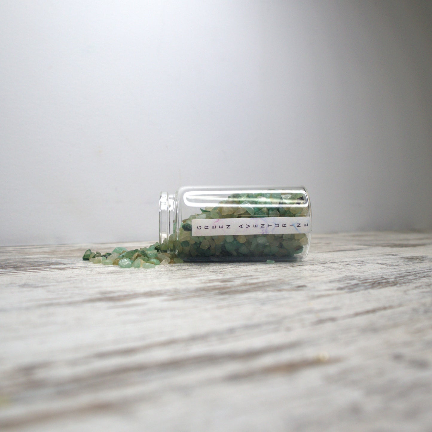 Green Aventurine Chips Jar