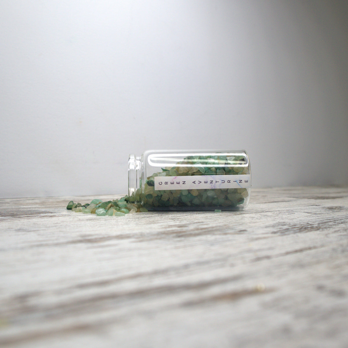 Green Aventurine Chips Jar