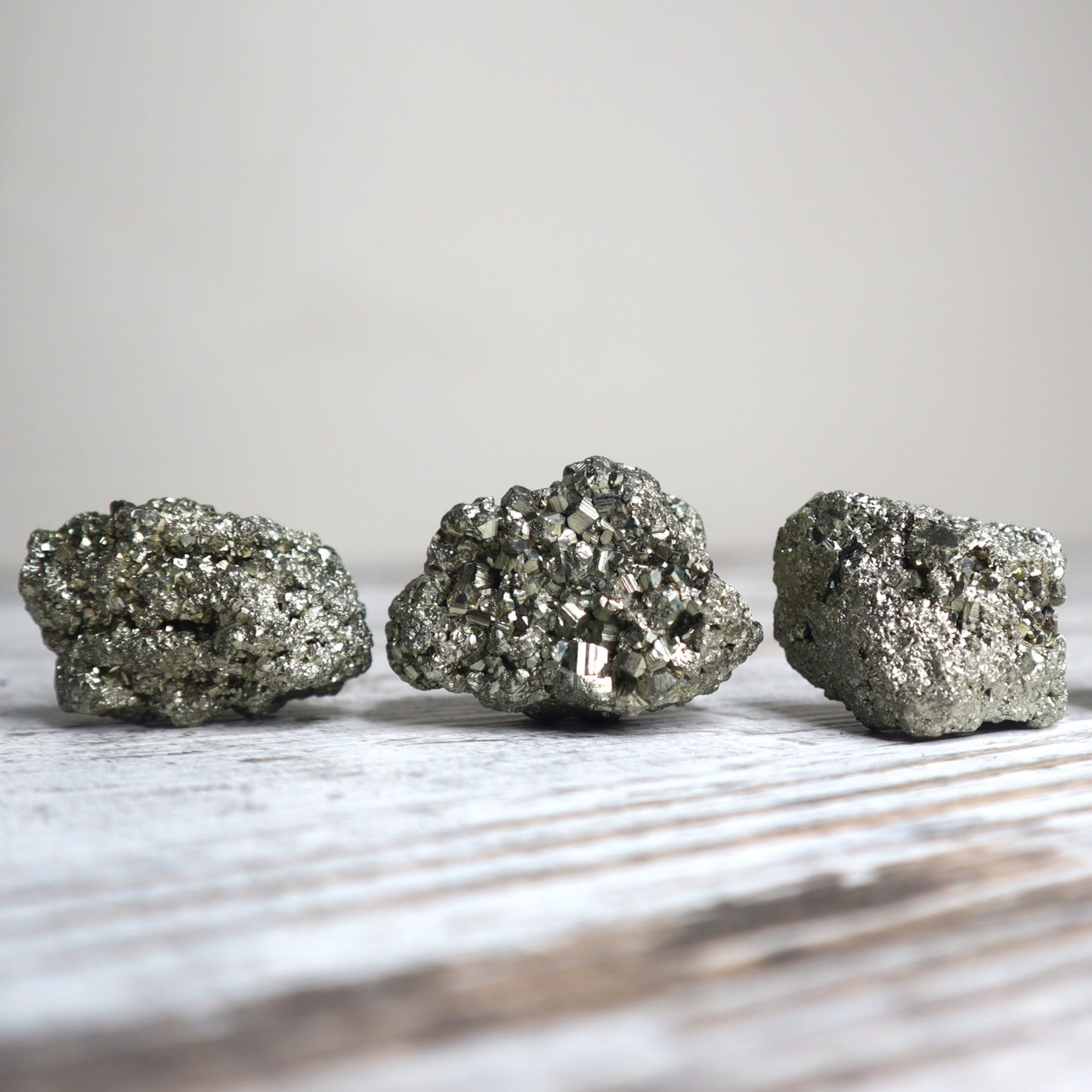 Mini Pyrite Cluster | Abundance Magnet + Protective Shield