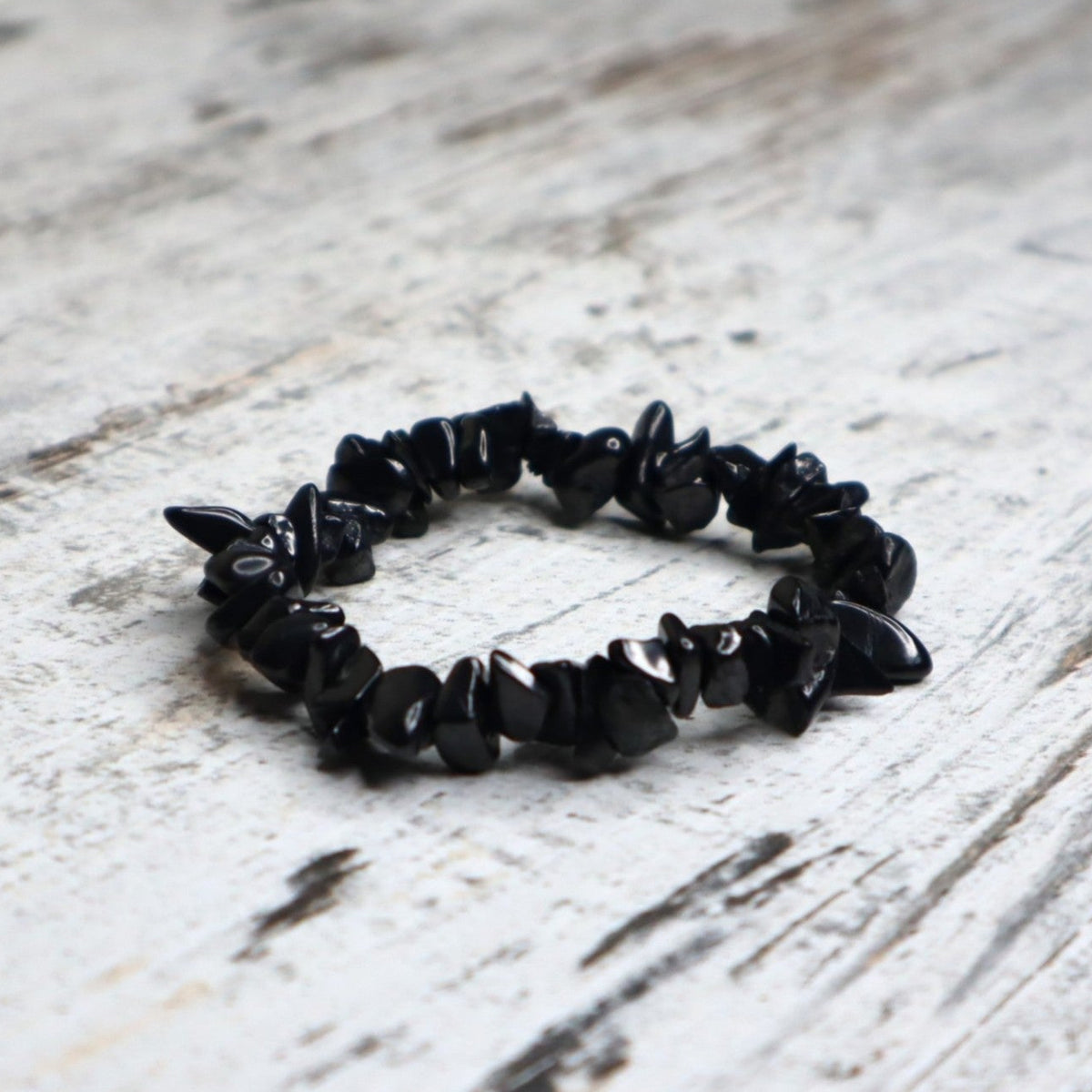 Shungite Chip Bracelet | Protection, Grounding &amp; Inner Strength