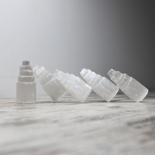 Selenite Tower | Light Clearing + Aura Cleansing