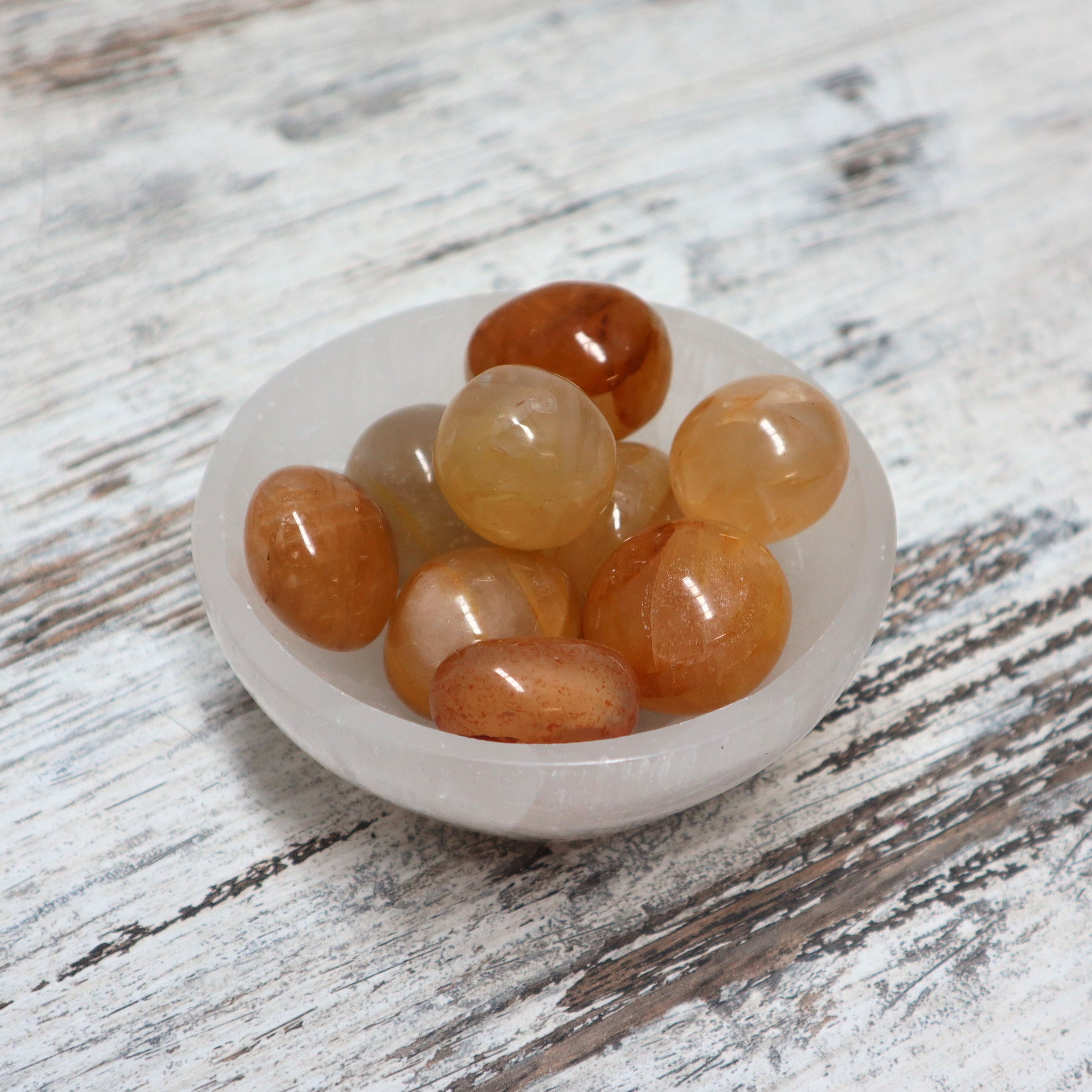 Golden Healer Tumble | Large | Healing, Vitality &amp; Divine Light
