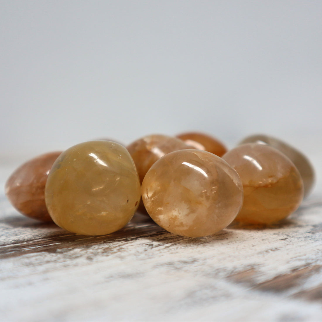 Golden Healer Tumble | Large | Healing, Vitality &amp; Divine Light