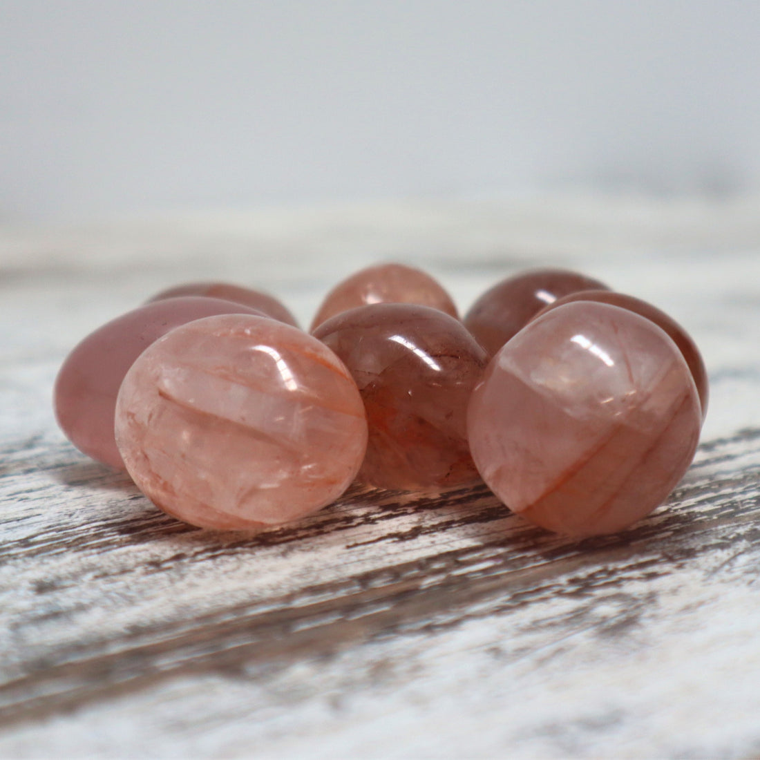 Fire Quartz Large Tumble | Passion, Vitality &amp; Courage