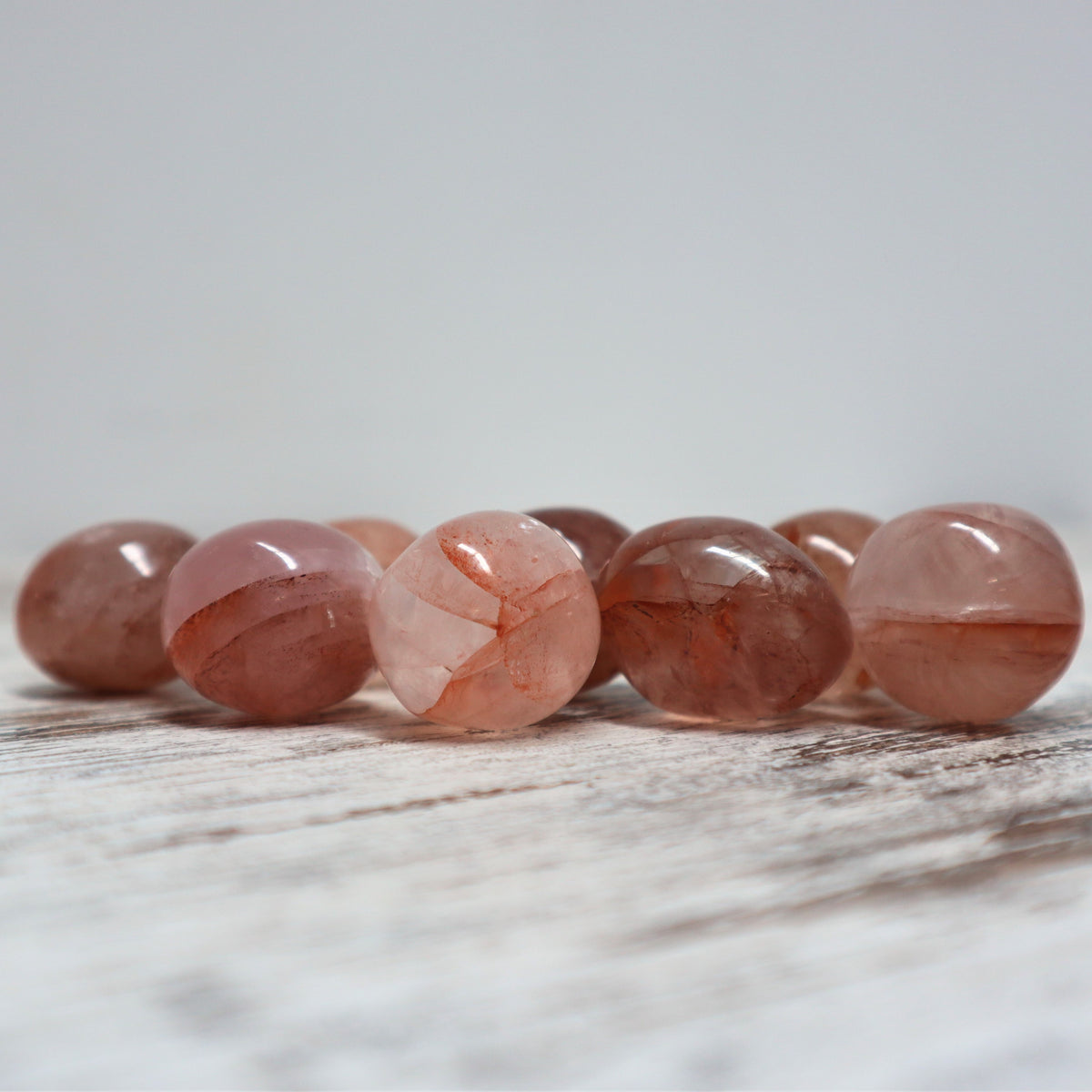 Fire Quartz Large Tumble | Passion, Vitality &amp; Courage