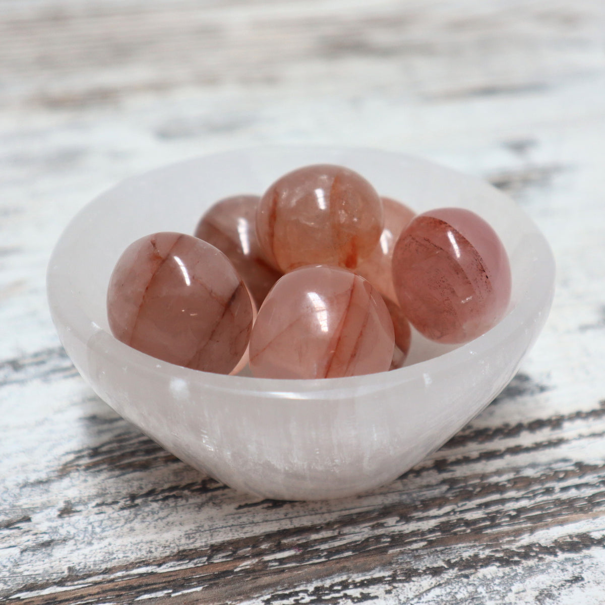 Fire Quartz Large Tumble | Passion, Vitality &amp; Courage