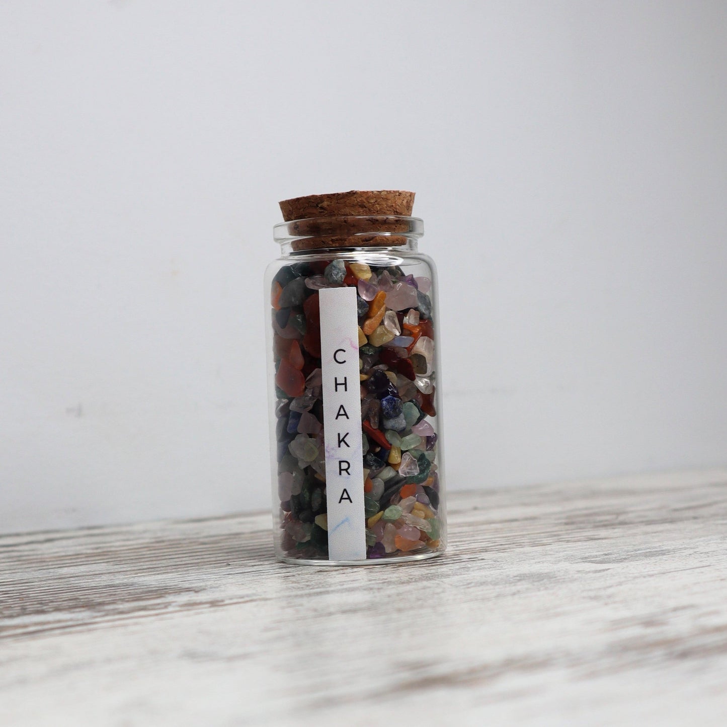 Chakra Crystal Chips Jar