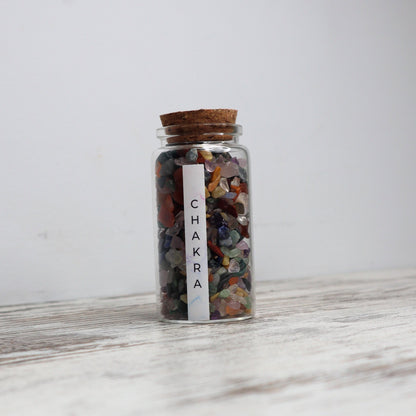 Chakra Crystal Chips Jar