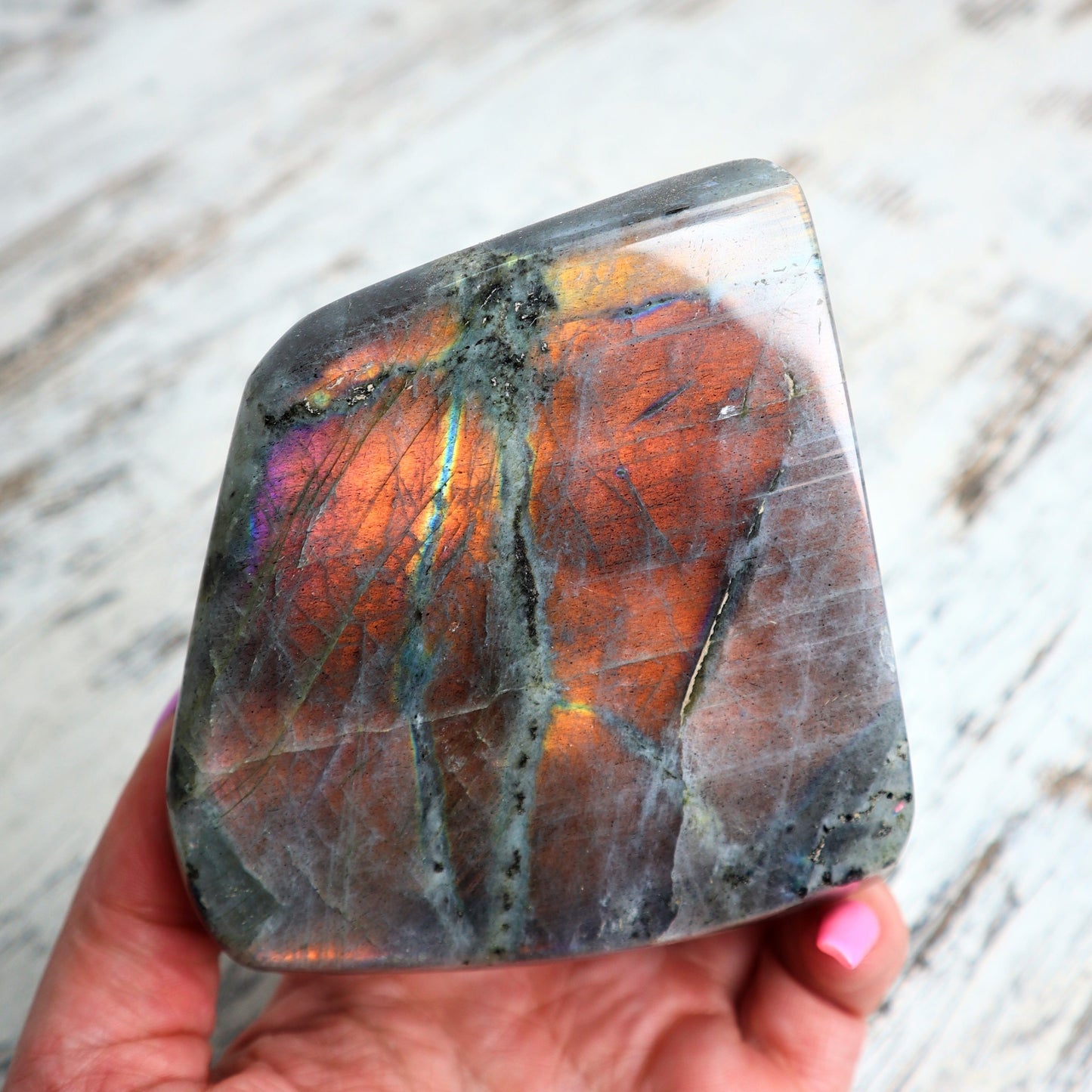 Labradorite Freeform | Transformation, Intuition & Protection