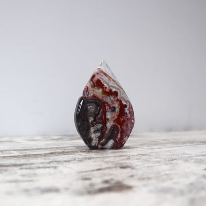 Crazy Lace Agate Teardrops