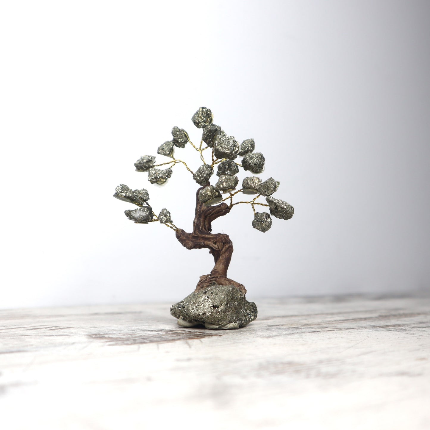 Pyrite Bonsai Crystal Tree | Abundance + Grounded Growth