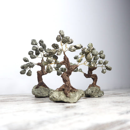 Pyrite Bonsai Crystal Tree | Abundance + Grounded Growth
