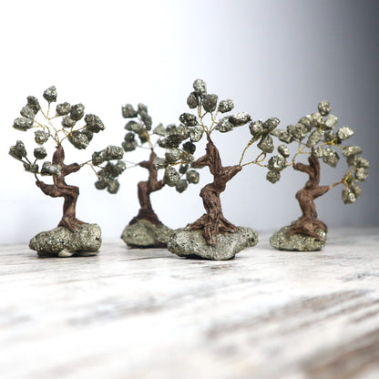 Pyrite Bonsai Crystal Tree | Abundance + Grounded Growth