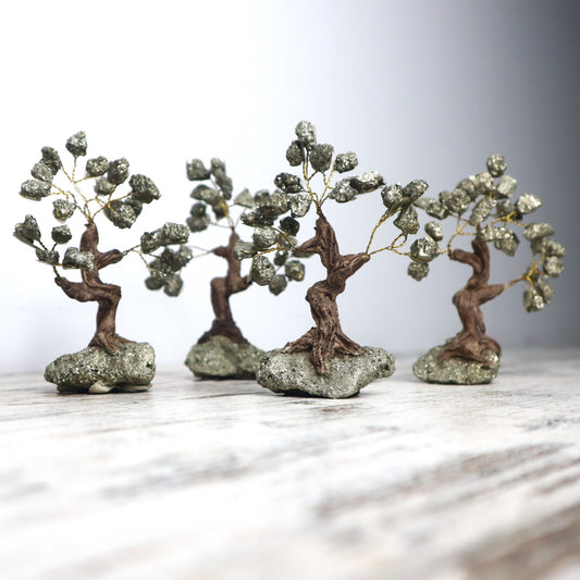 Pyrite Bonsai Crystal Tree | Abundance + Grounded Growth