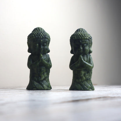 Jade Buddha Carving | Peace, Wisdom & Harmony