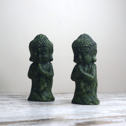 Jade Buddha Carving | Peace, Wisdom & Harmony