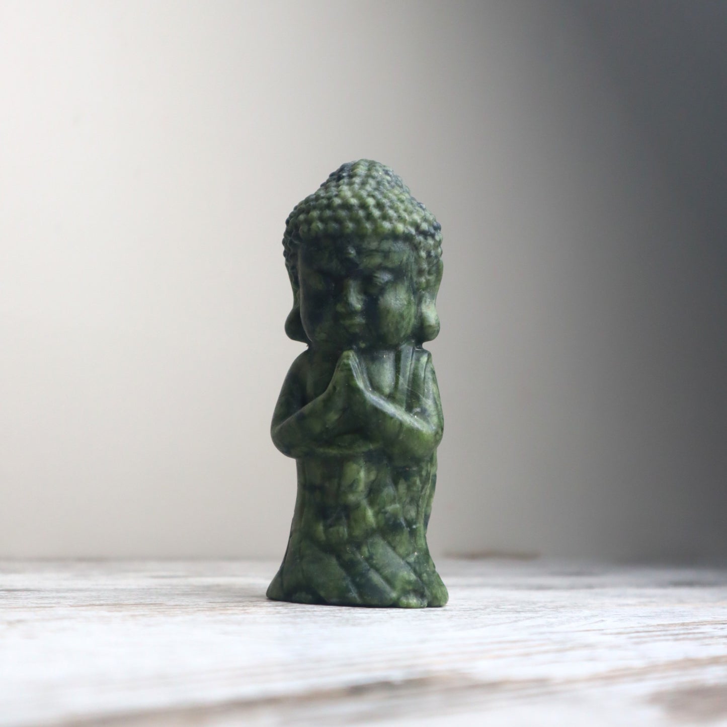 Jade Buddha Carving | Peace, Wisdom & Harmony