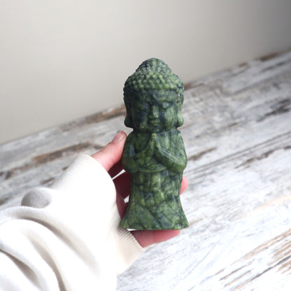 Jade Buddha Carving | Peace, Wisdom & Harmony