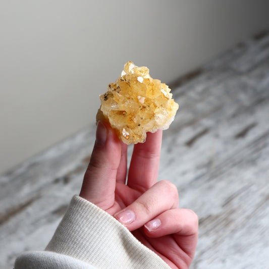 Citrine HTA Cluster | Abundance, Joy & Golden Prosperity