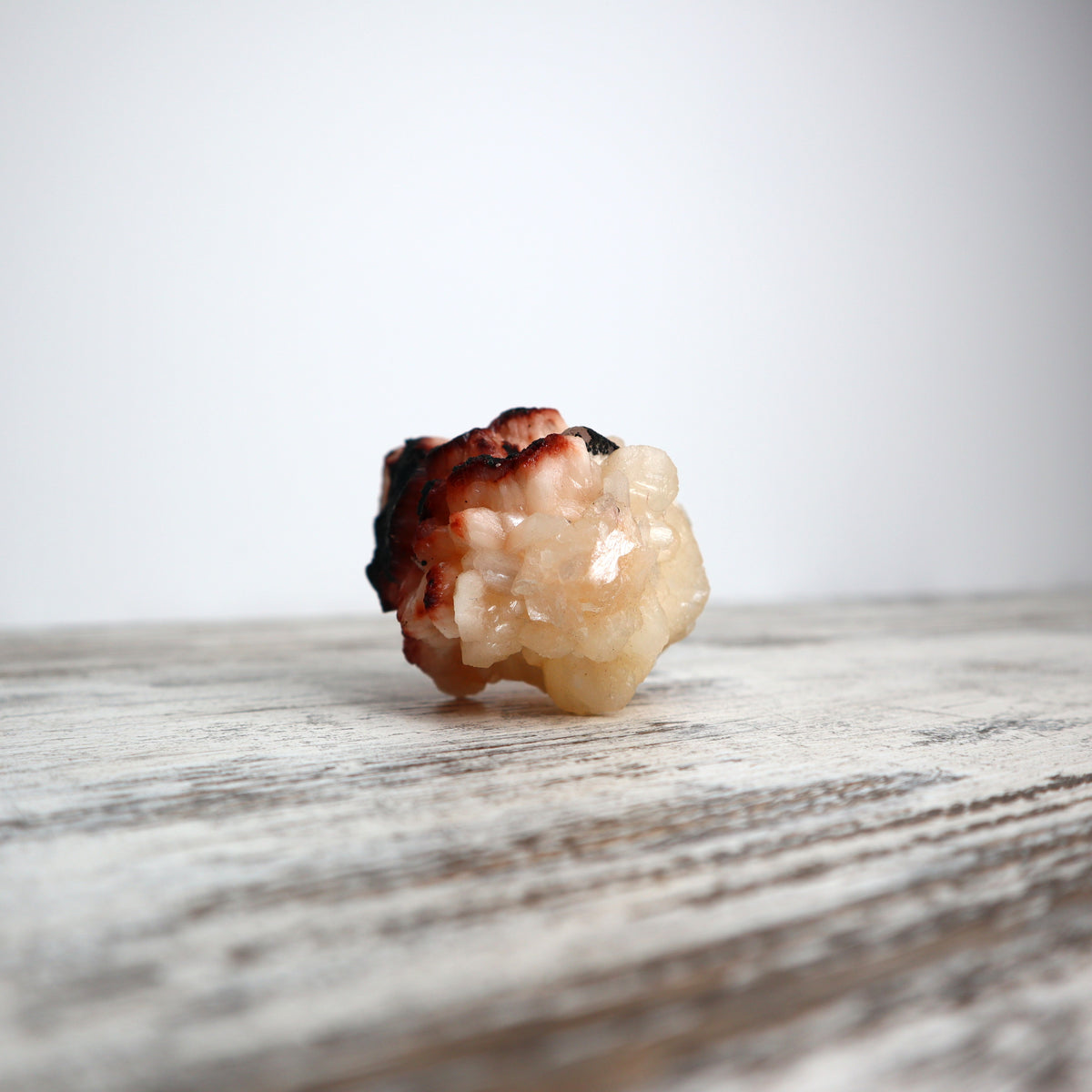 Stilbite on Chalcedony Cluster | Calm, Grounding &amp; Emotional Renewal
