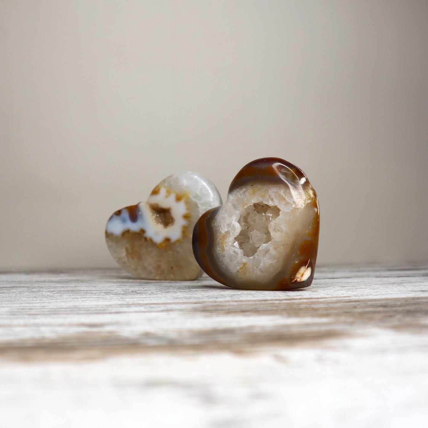 Druzy Agate Heart (228g)