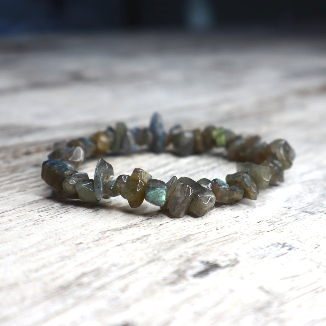 Labradorite Chip Bracelet | Protection, Intuition &amp; Transformation