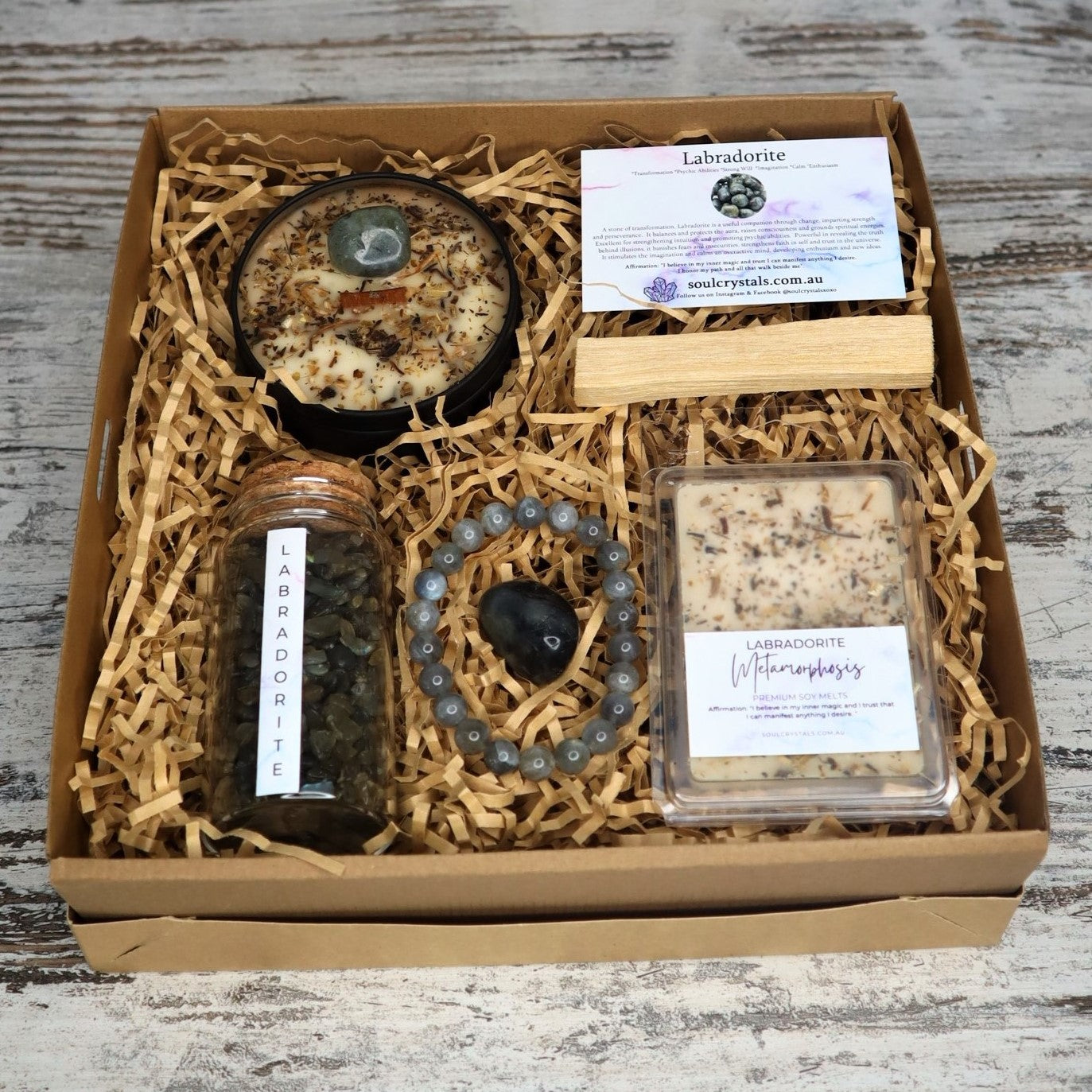 'Metamorphosis' Gift Box | Labradorite